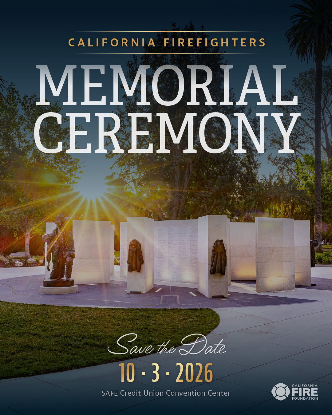 2026 California Firefighters Memorial | California Fire Foundation